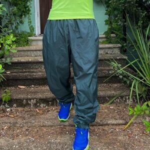 Vintage Pro Spirit Track Pants X X L Green Joggers Y2K Streetwear Retro